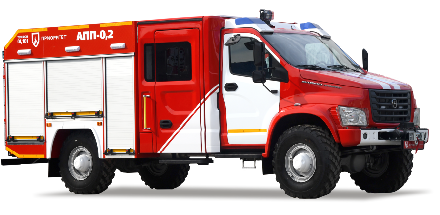 Multipurpose first-aid appliance APP-0,2 on the chassis GAZ-С41A43